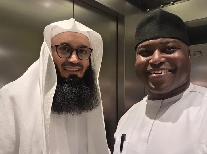 At the Makkah Halal Forum in Saudi Arabia