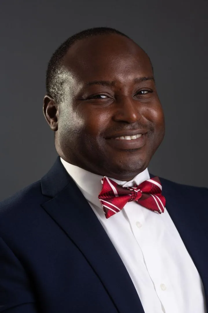 Dr. Basheer Oshodi, studio portrait